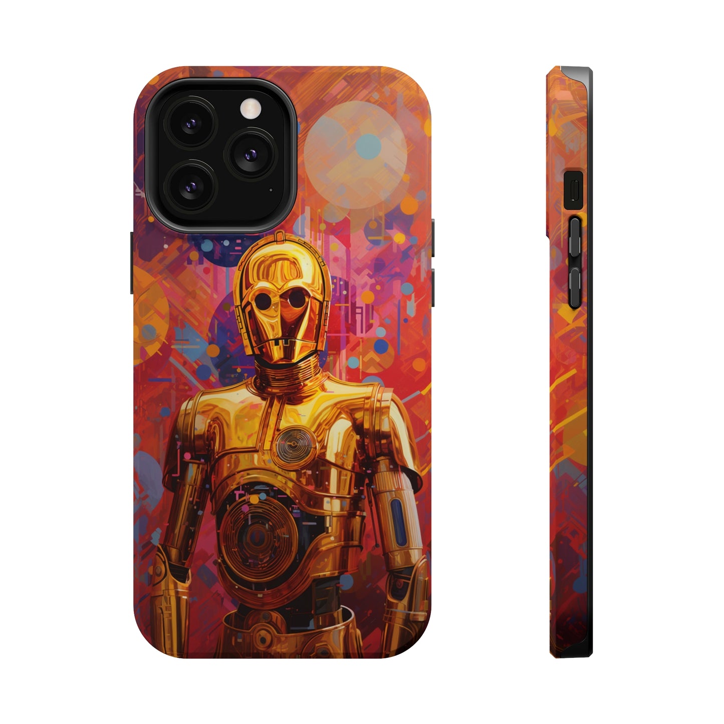 MagSafe Tough iPhone Case - C3P0 Fauvism