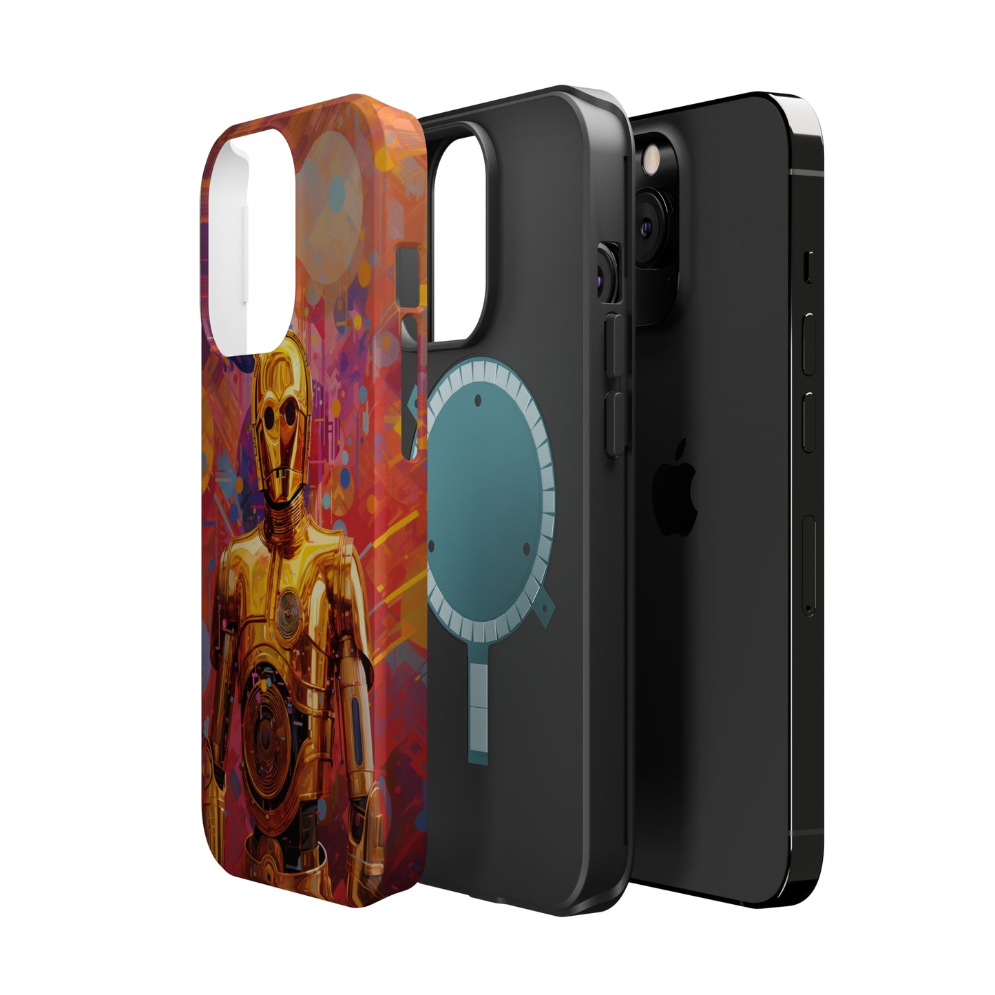 MagSafe Tough iPhone Case - C3P0 Fauvism