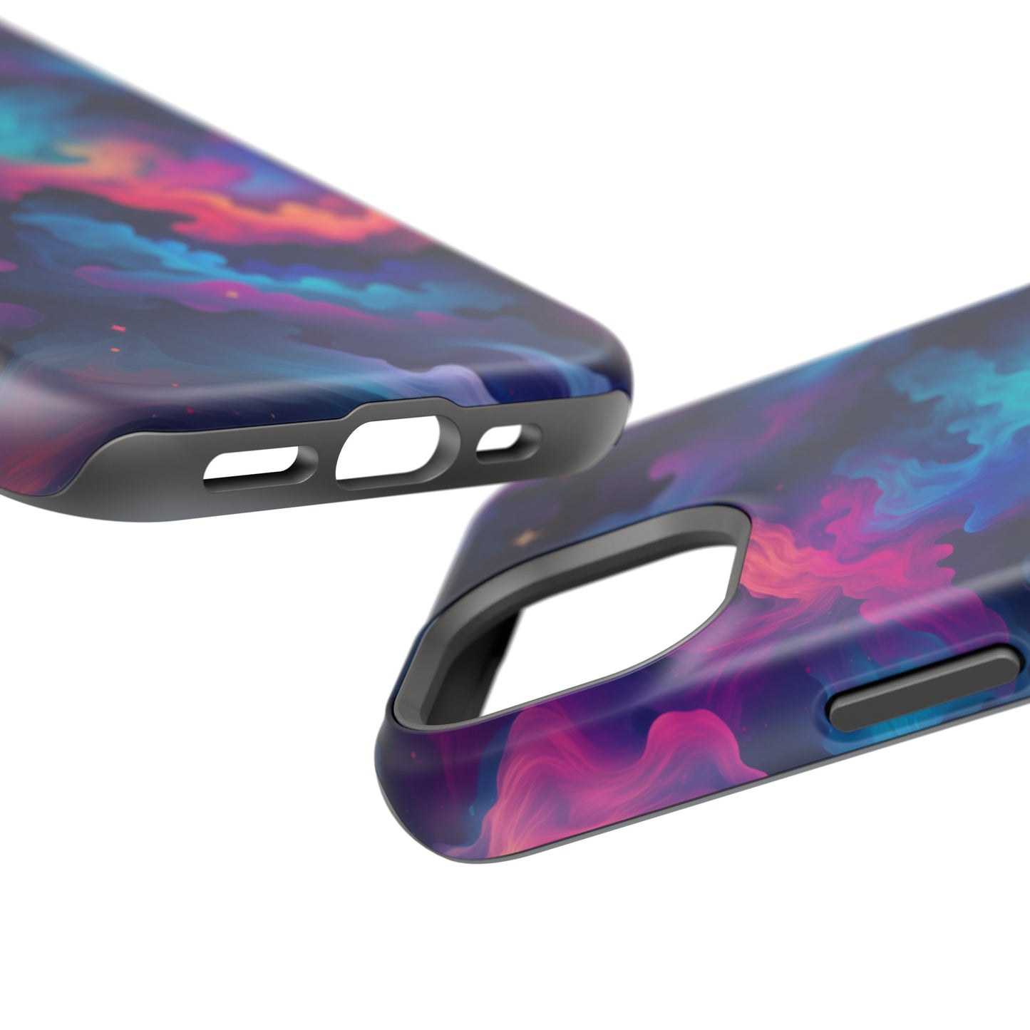 MagSafe Tough iPhone Case - Neon Nebula