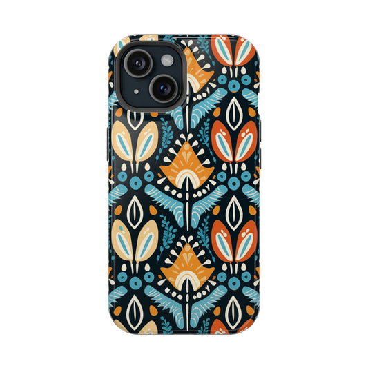 MagSafe Tough iPhone Case - Testsy Floral