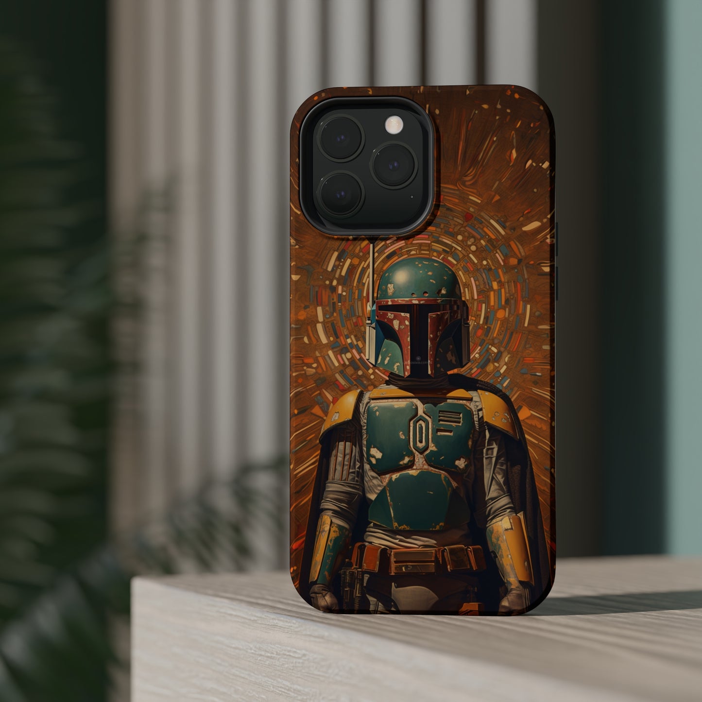 MagSafe Tough iPhone Case - Boba Fett Dadaism