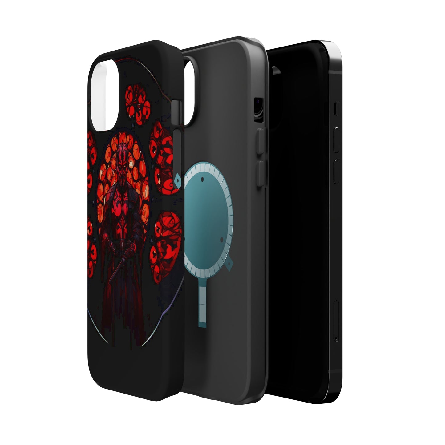 MagSafe Tough iPhone Case - Darth Maul Catholic Stained Glass