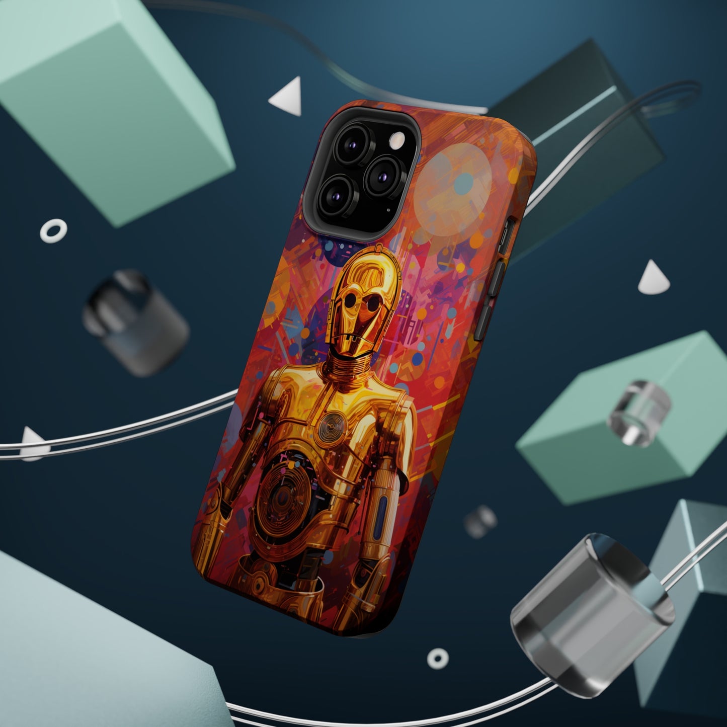 MagSafe Tough iPhone Case - C3P0 Fauvism