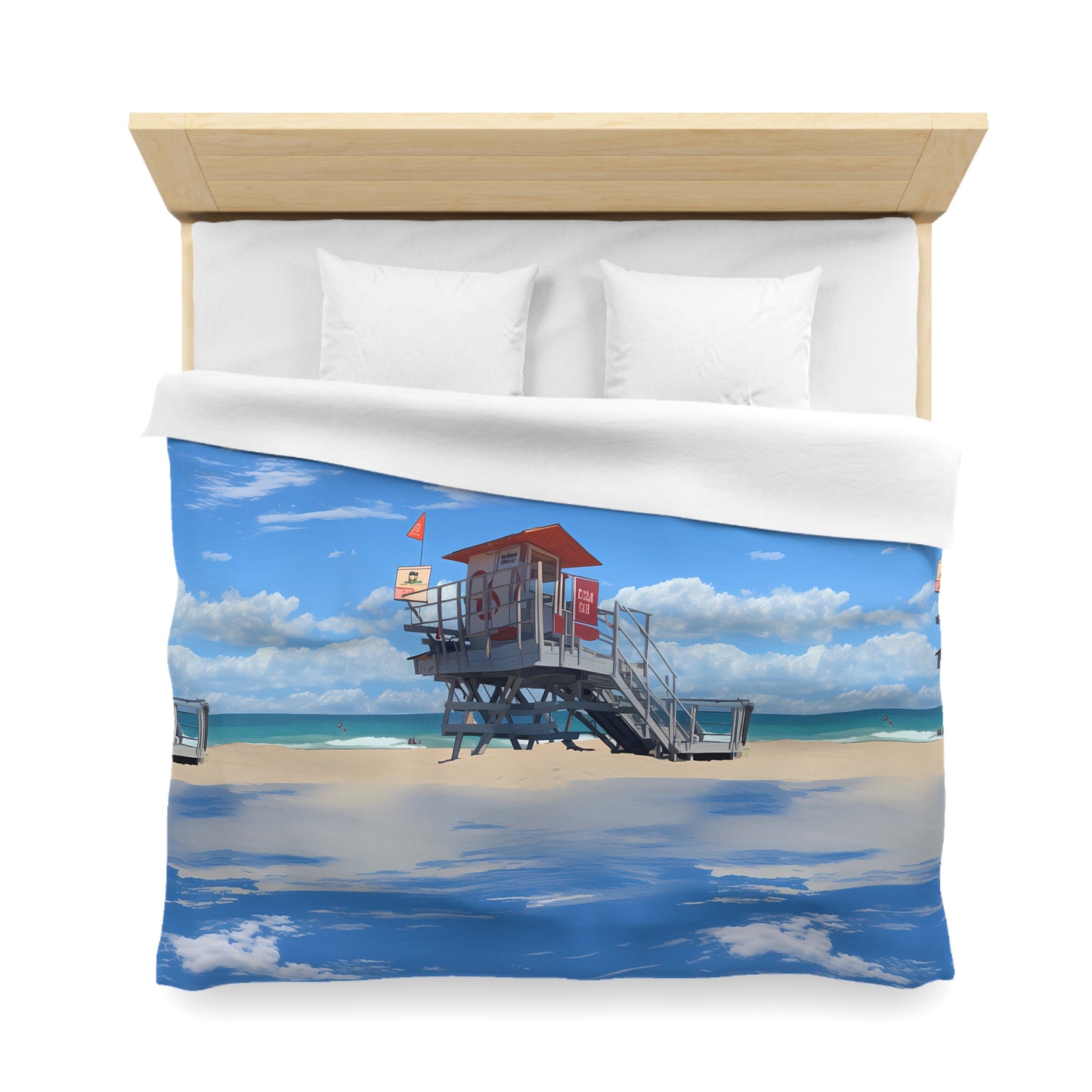 Duvet Cover - Love and Santa Monica