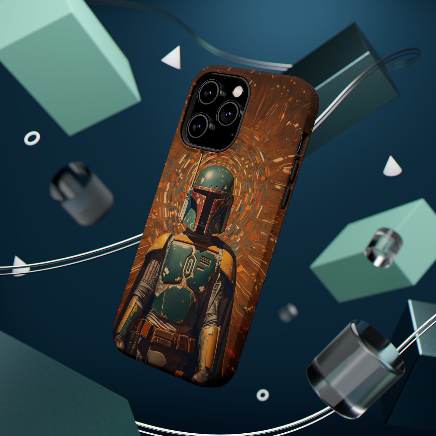 MagSafe Tough iPhone Case - Boba Fett Dadaism