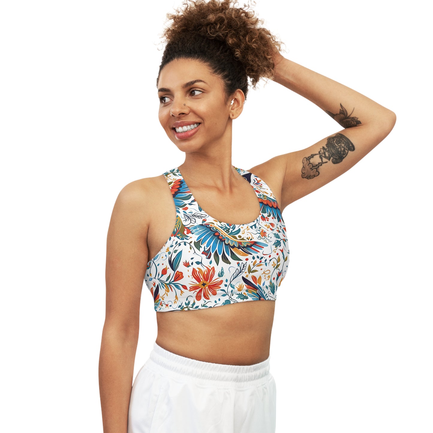 Sports Bra - Colibri Abstract