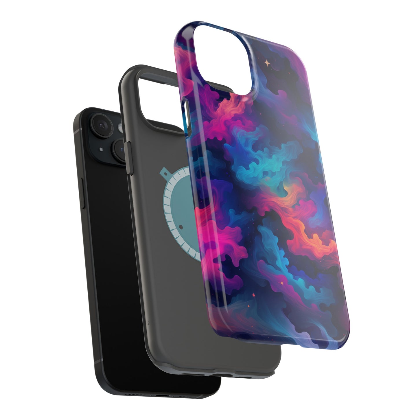 MagSafe Tough iPhone Case - Neon Nebula