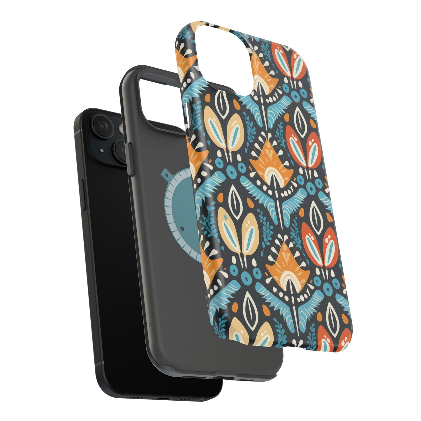 MagSafe Tough iPhone Case - Testsy Floral