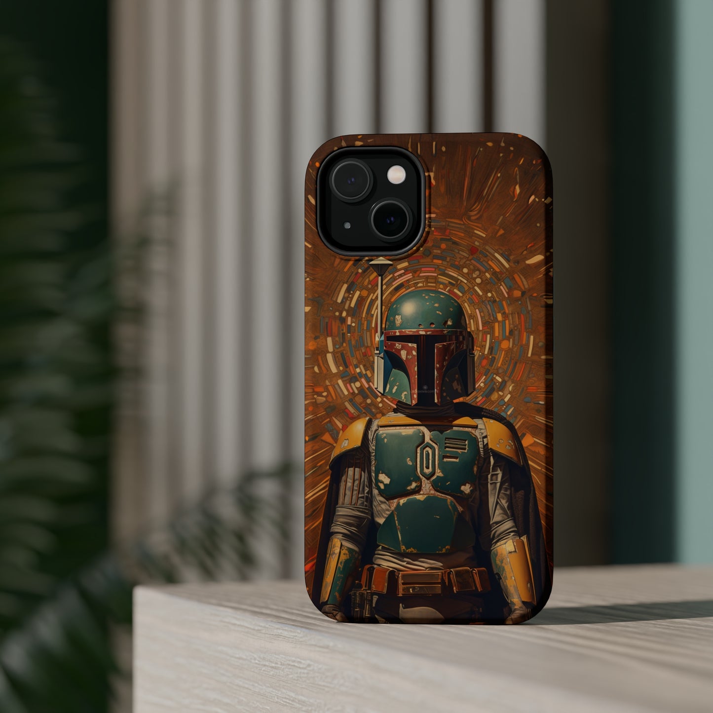 MagSafe Tough iPhone Case - Boba Fett Dadaism