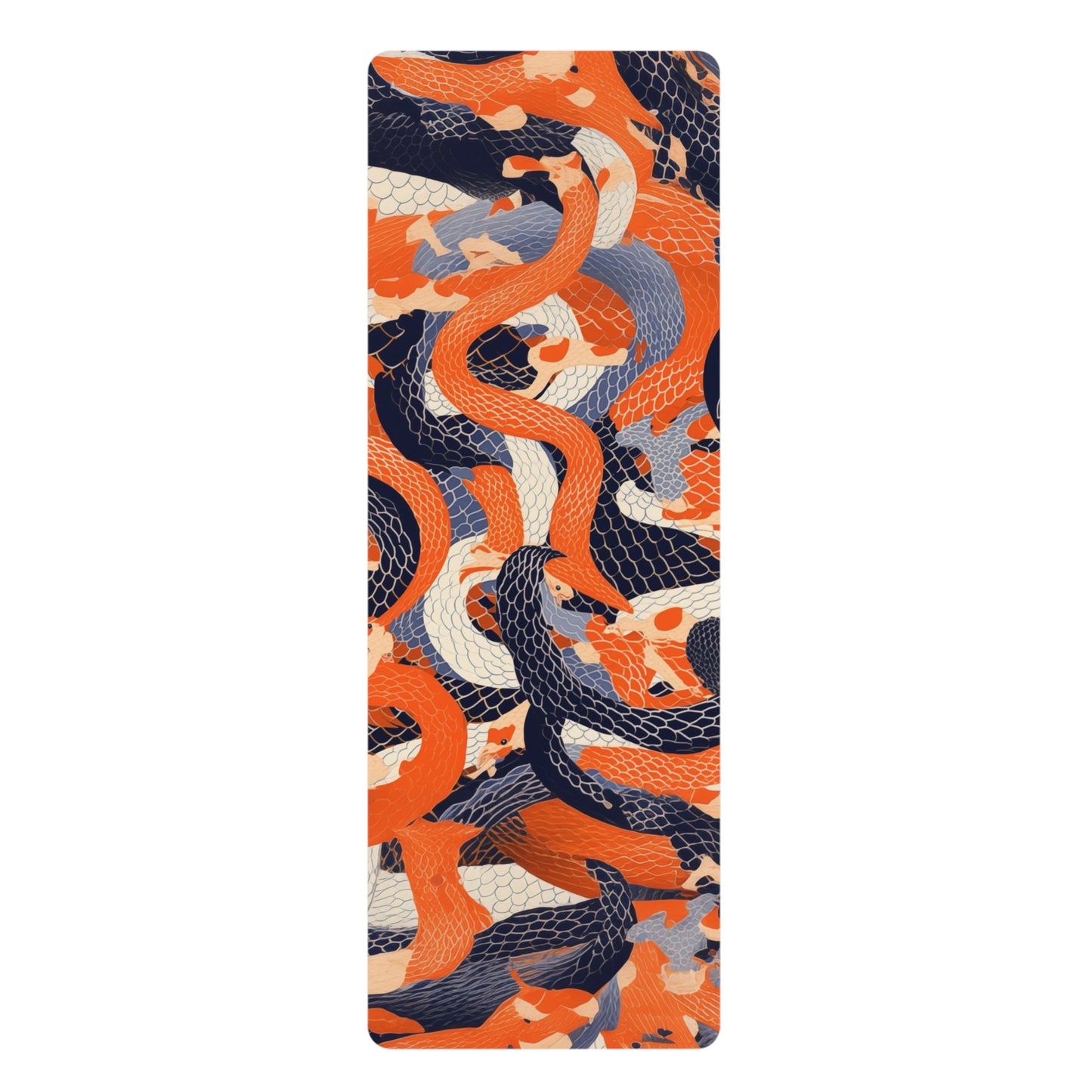 Rubber Yoga Mat- Neville Marichyasana Snakes