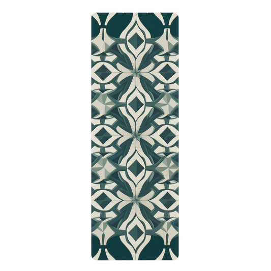 Rubber Yoga Mat- Colette Florence Trellis