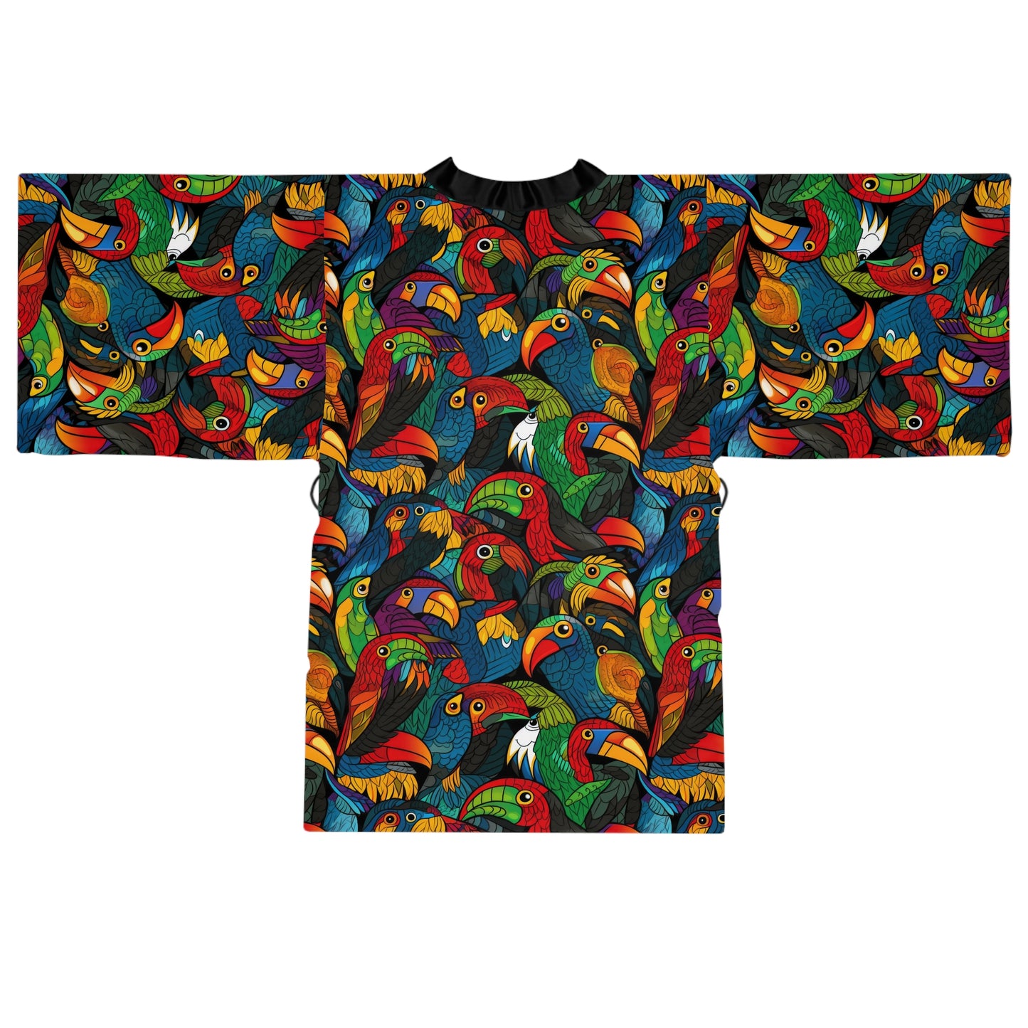 Long Sleeve Kimono Robe - Toucan Clan