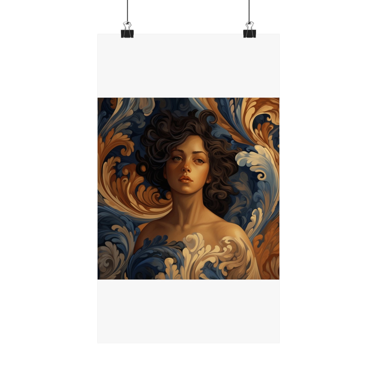 Matte Vertical Posters - Florentine Fresco