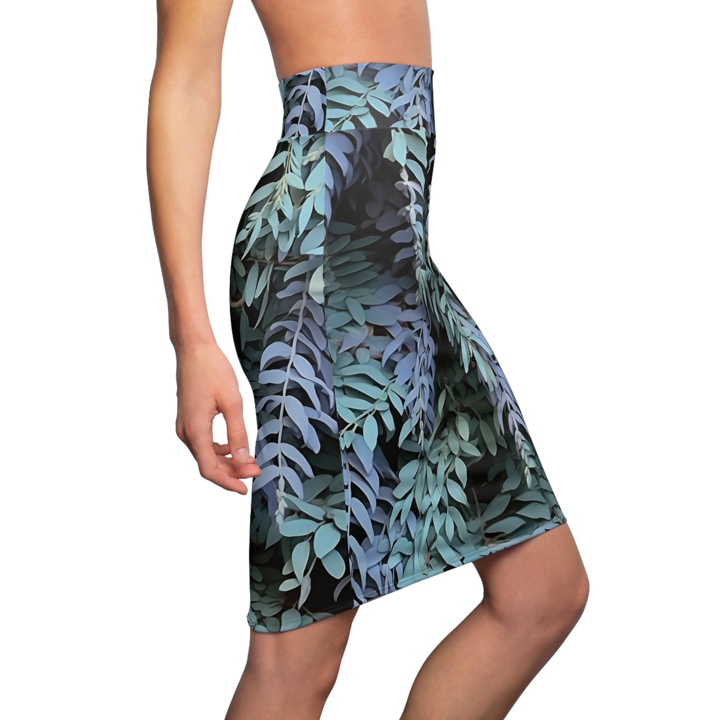 Pencil Skirt - Purple Sage, Purple Sage