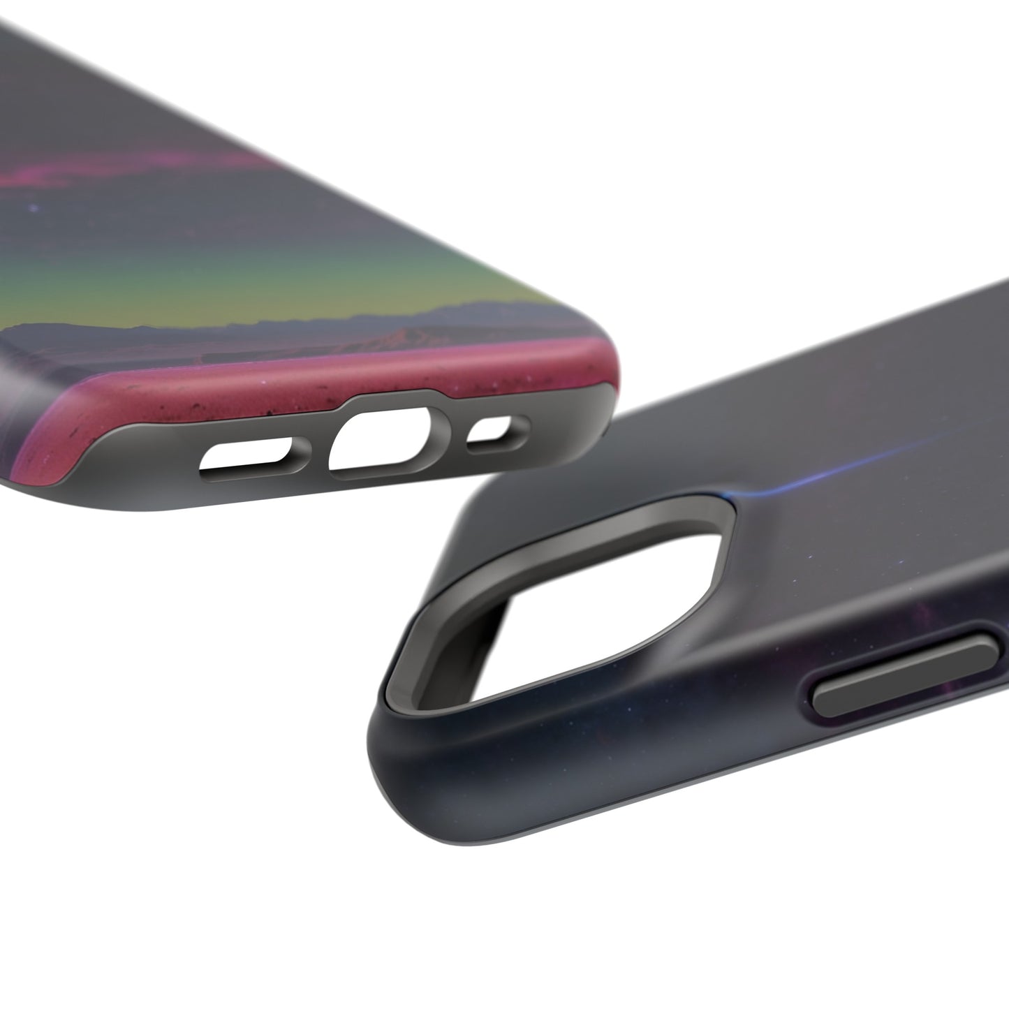 MagSafe Tough iPhone Case - Galactic Synthwave