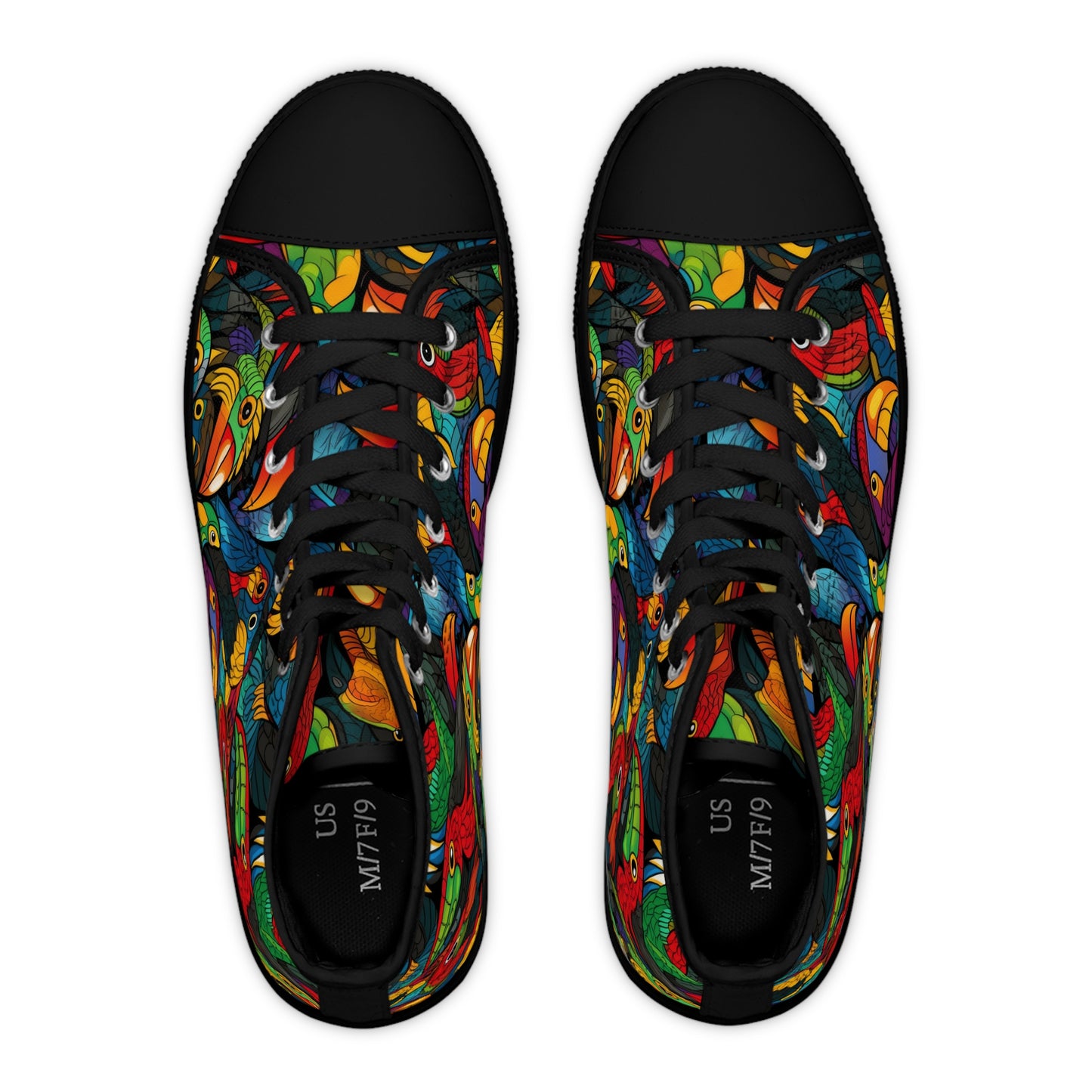 Women's High Top Sneakers - Toucan Clan