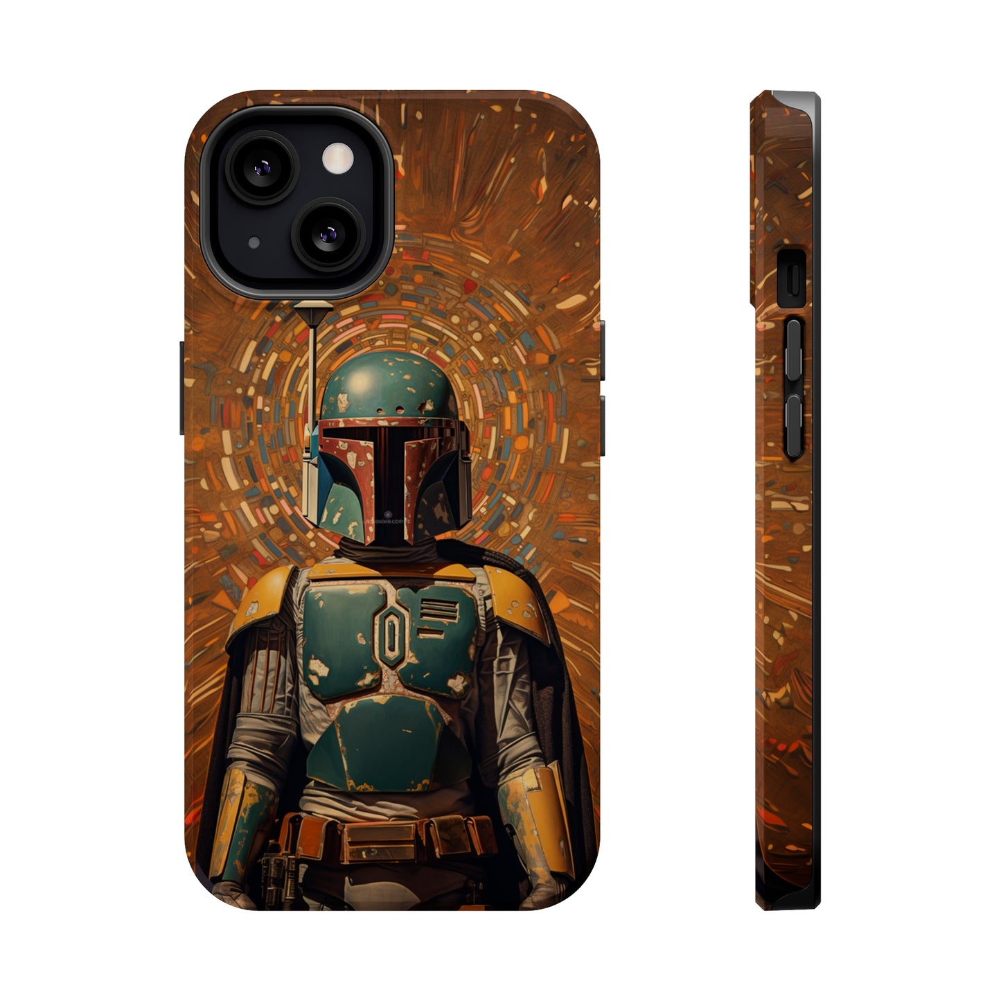 MagSafe Tough iPhone Case - Boba Fett Dadaism