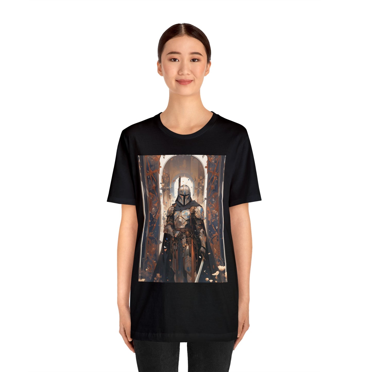 Unisex Jersey Short Sleeve Tee - The Mandalorian Analytic Drawing