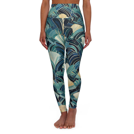 High Waisted Leggings - Burchard Paris Tribal