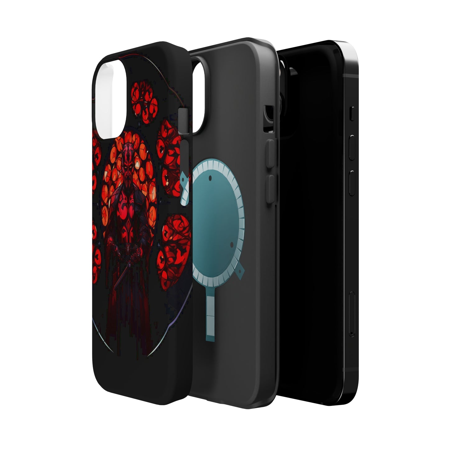 MagSafe Tough iPhone Case - Darth Maul Catholic Stained Glass