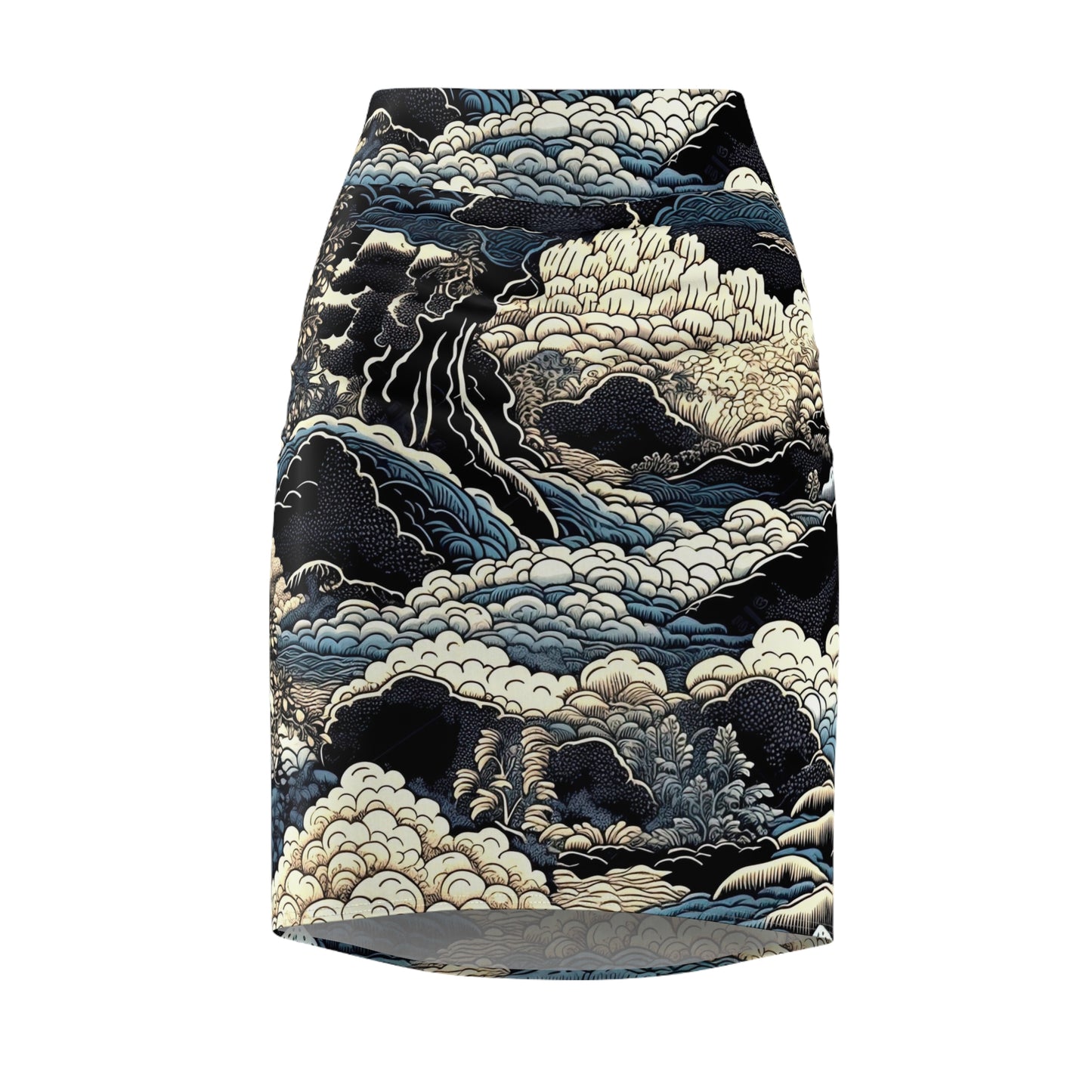 Edo Daydreams - Pencil Skirt