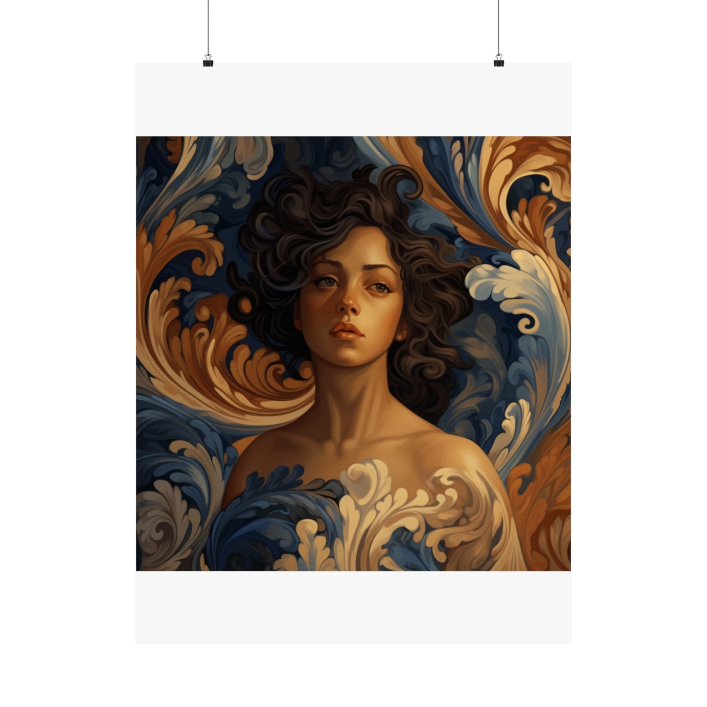 Matte Vertical Posters - Florentine Fresco