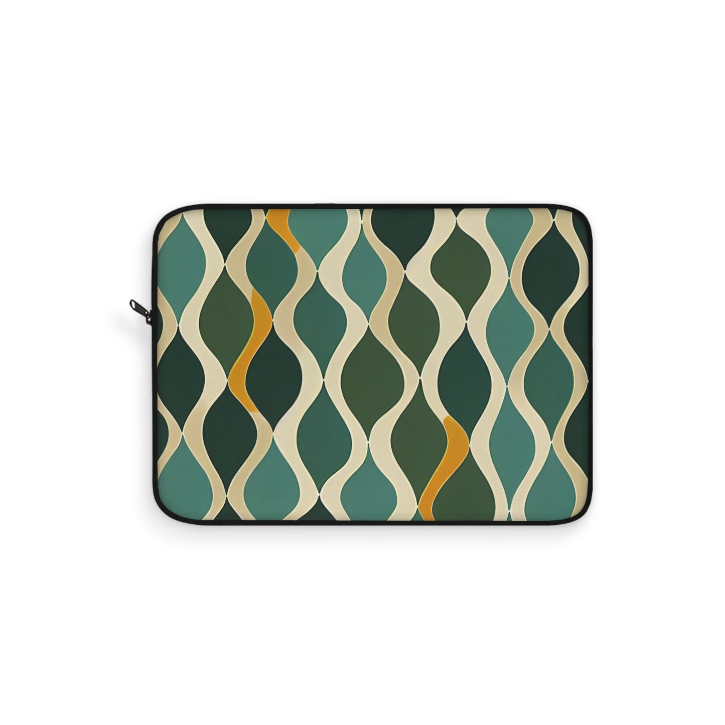 Laptop Sleeve - Deco Aqua Ringlets