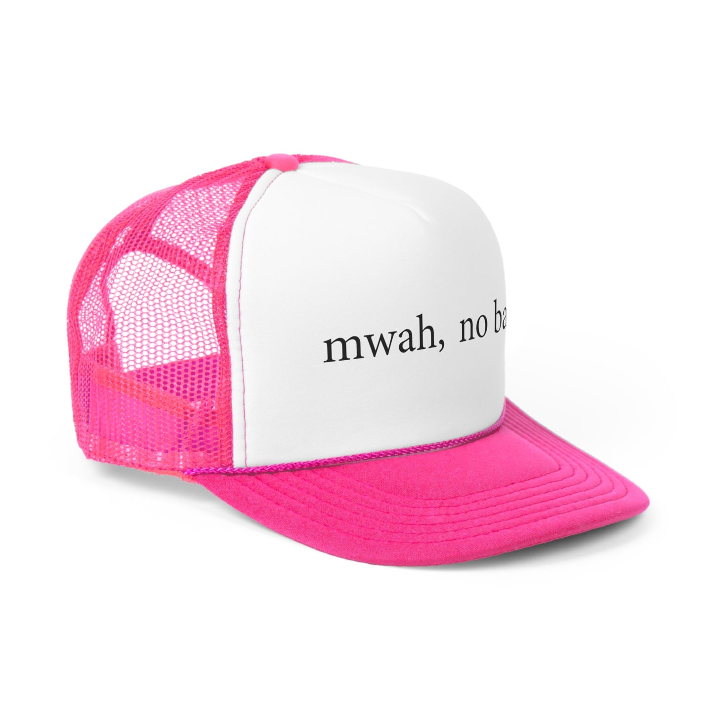 Trucker Caps - - mwah, no bars.