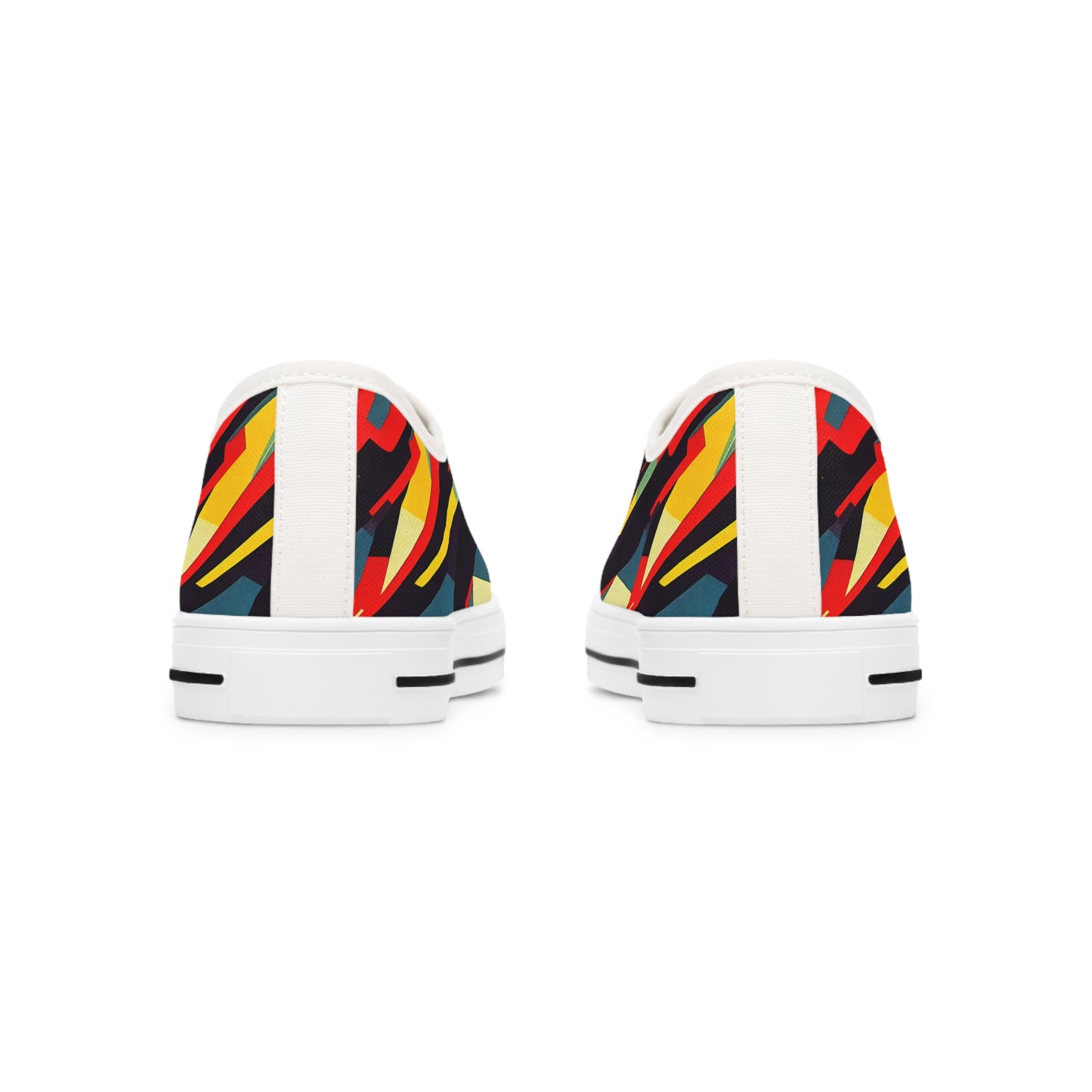 Women's Low Top Sneakers - Pulp Galaxy Abstract