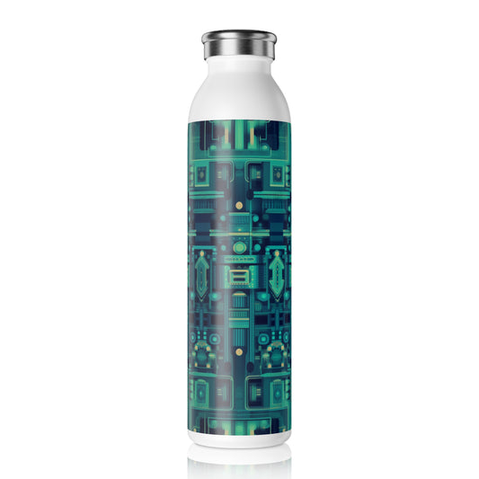 Slim Water Bottle - Annora Phalakasana Space Invader