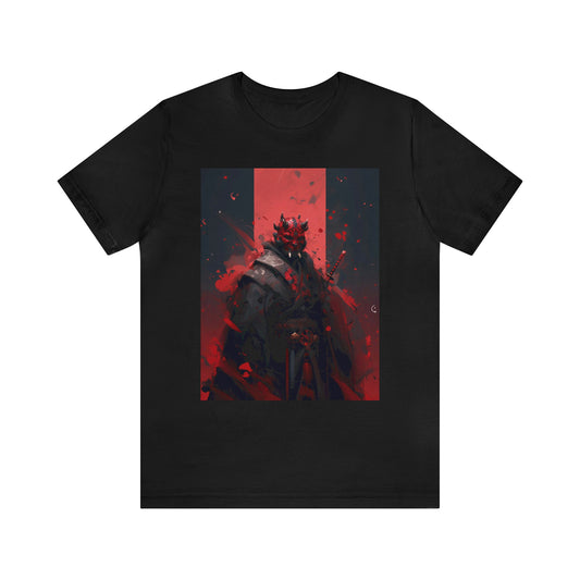 Unisex Jersey Short Sleeve Tee - Darth Maul Samurai High Detail