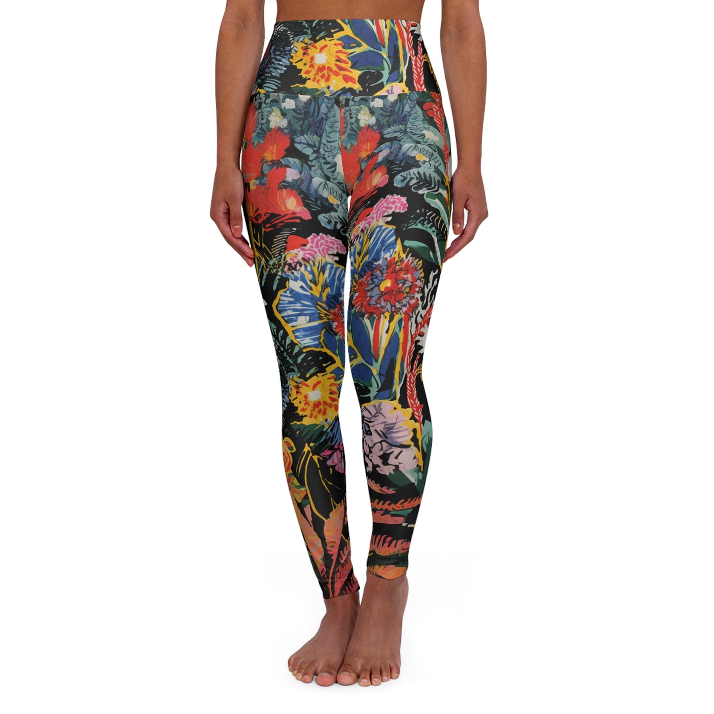 High Waisted Leggings - Vermeer-Brooklyn