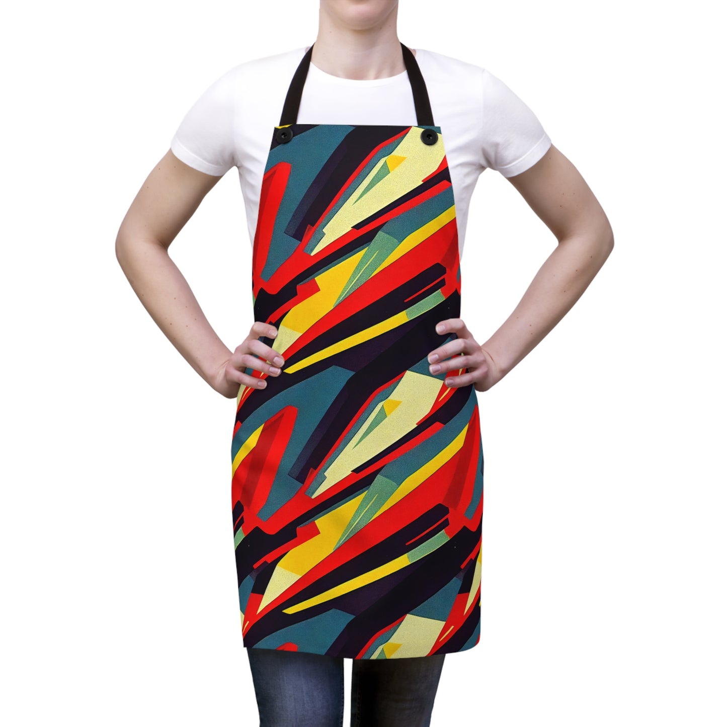 Canvas Apron - Pulp Galaxy Abstract