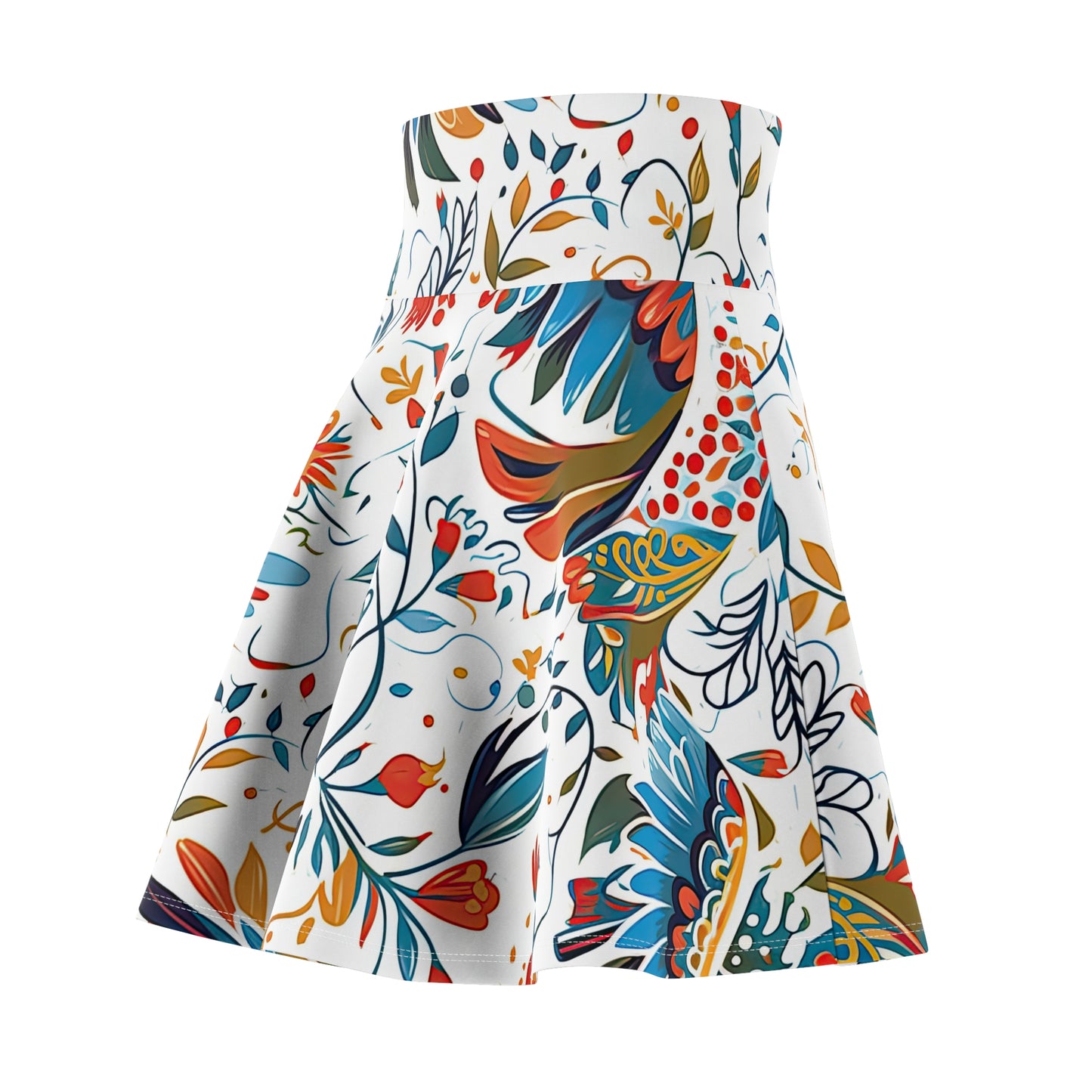 Skater Skirt - Colibri Abstract