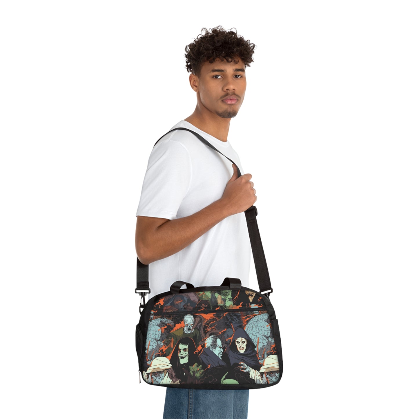 Fitness Handbag - Spooky Monsters Anime Alpha