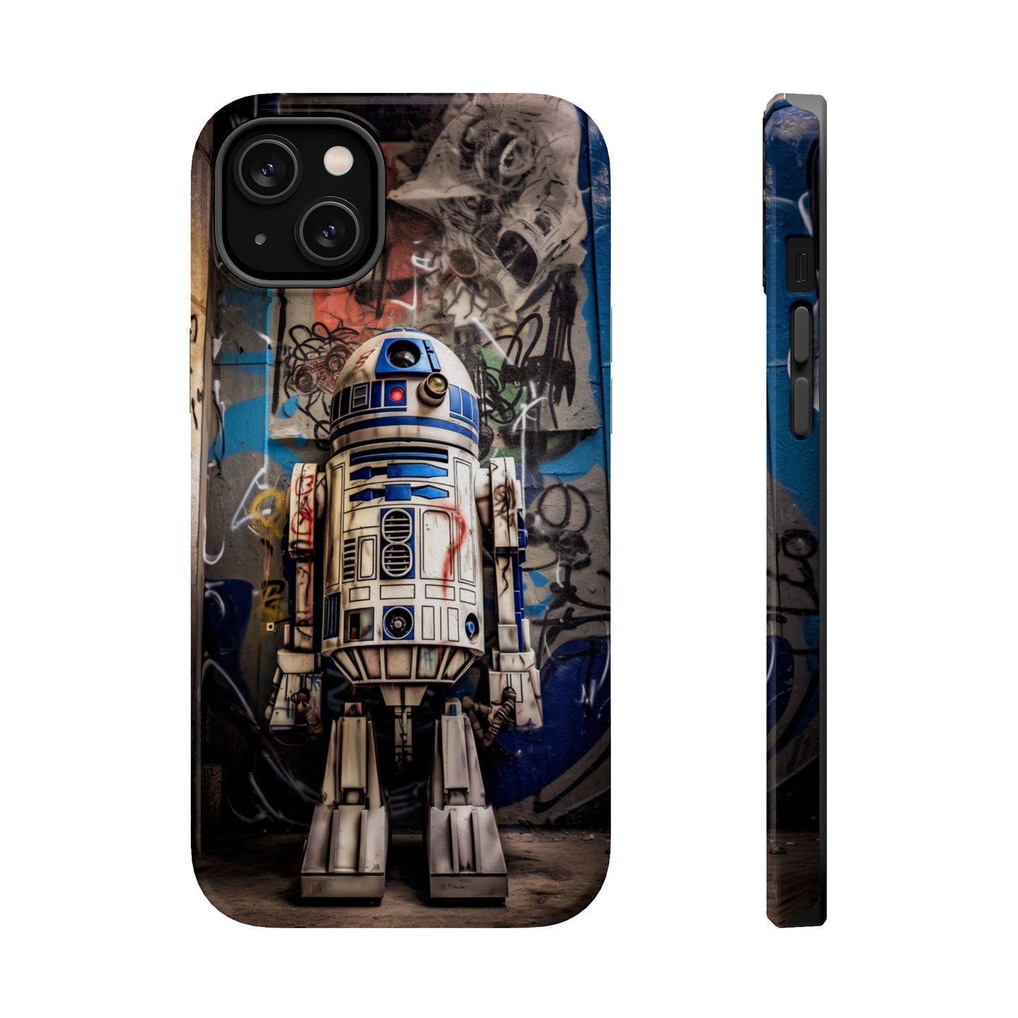 MagSafe Tough iPhone Case - R2D2 1990's Graffiti