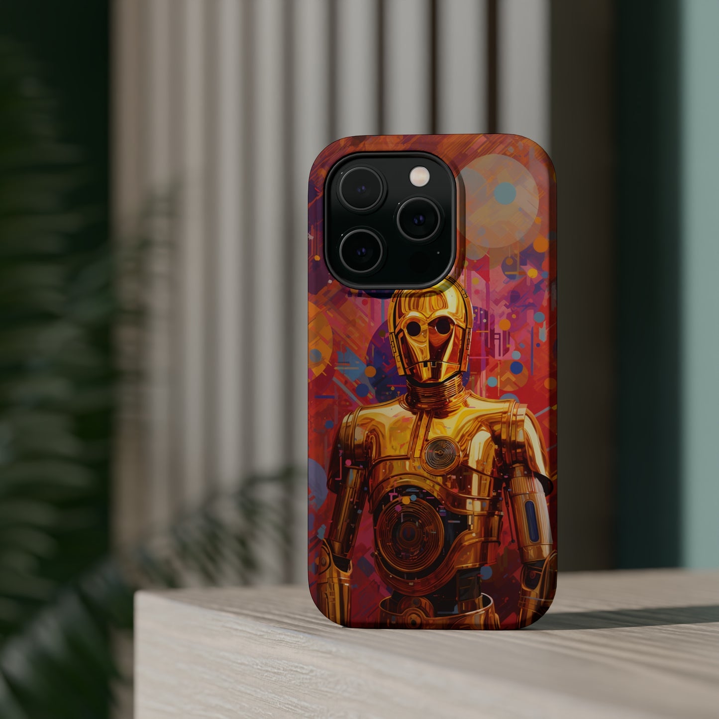 MagSafe Tough iPhone Case - C3P0 Fauvism