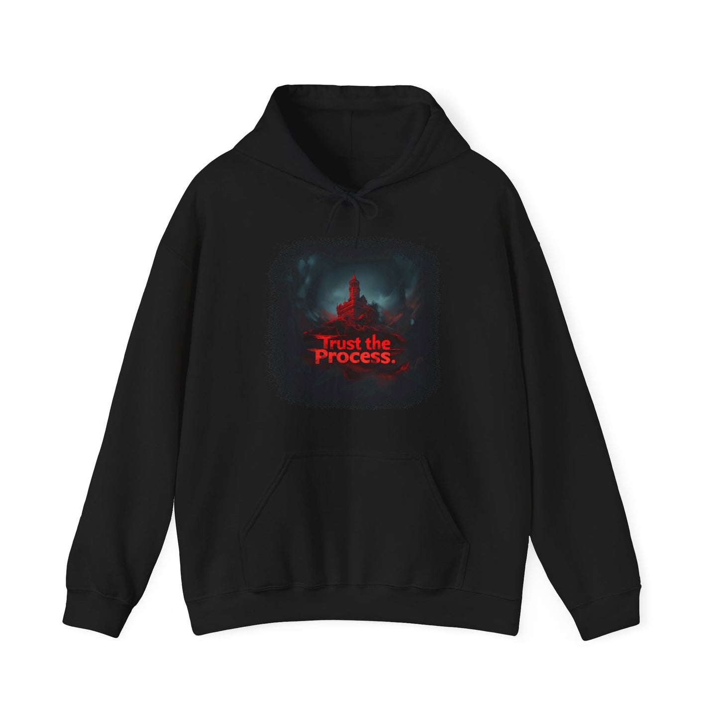 Unisex Heavy Blend™ Hooded Sweatshirt - Trust The Process Horror