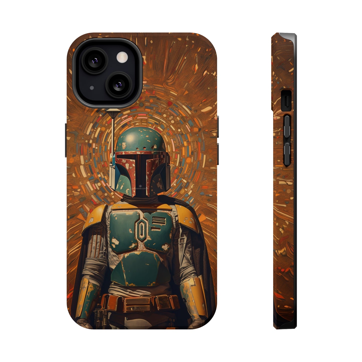 MagSafe Tough iPhone Case - Boba Fett Dadaism