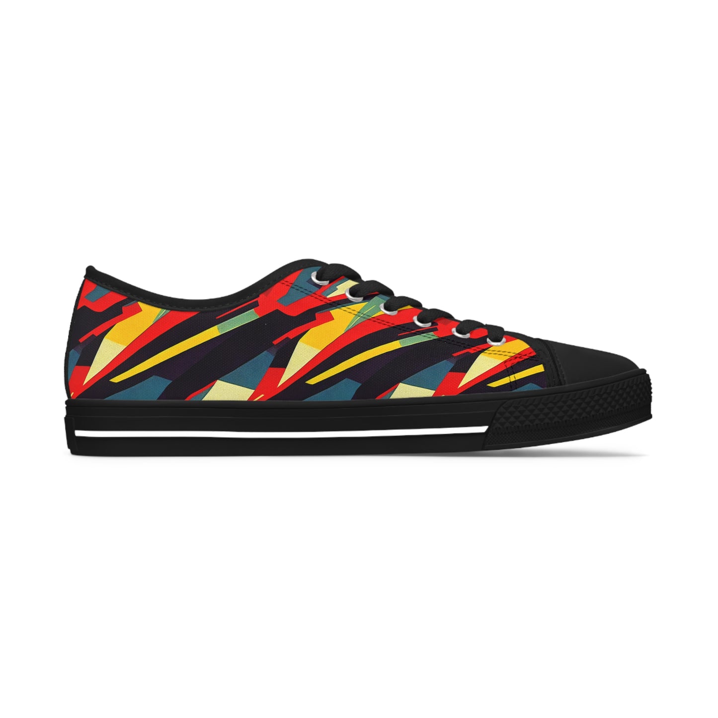 Women's Low Top Sneakers - Pulp Galaxy Abstract