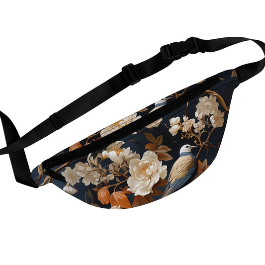 Fanny Pack/Bum Bag - Madalena Makarasana Chinoiserie