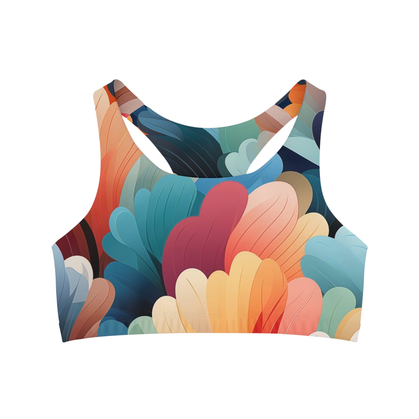 Sports Bra - Philomena Kinkaku-ji Art Deco