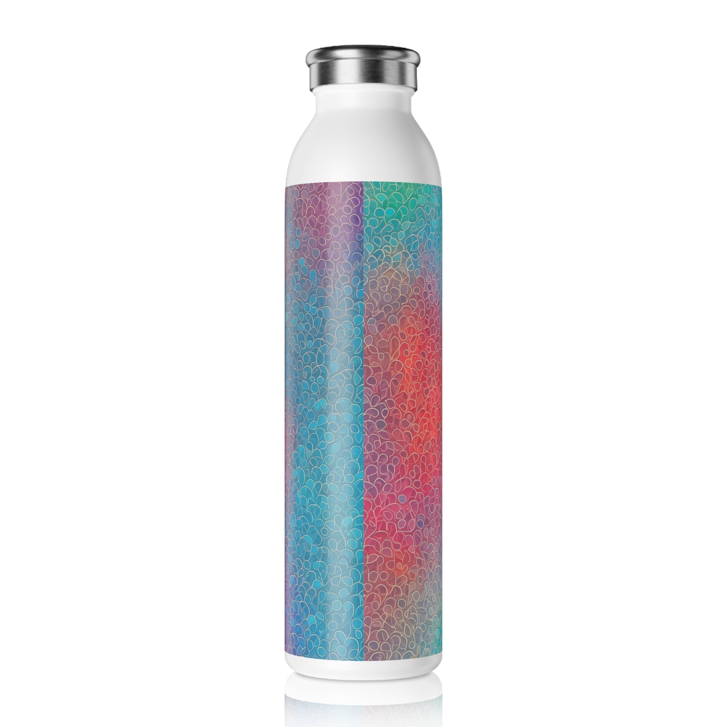 Slim Water Bottle - Pointillist Paris