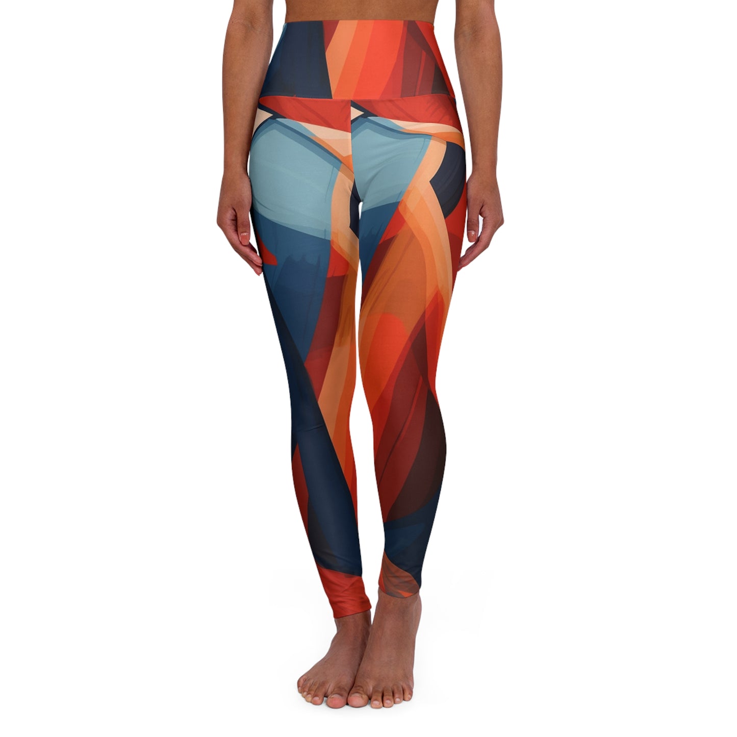 High Waisted Leggings - Amberite