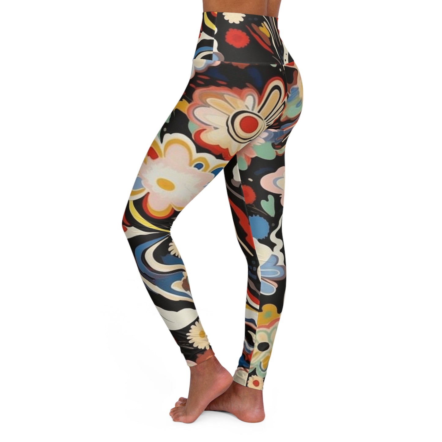 High Waisted Leggings - Amberite