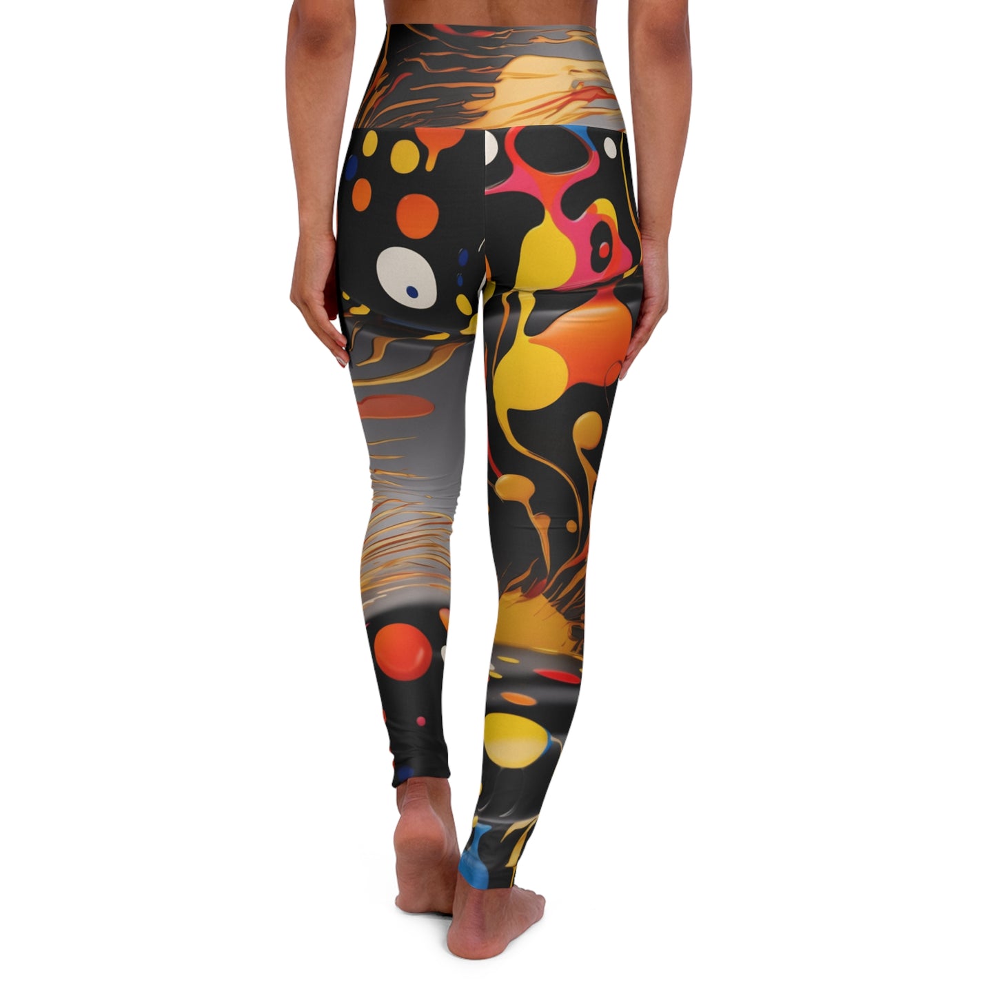 High Waisted Leggings - Amberite