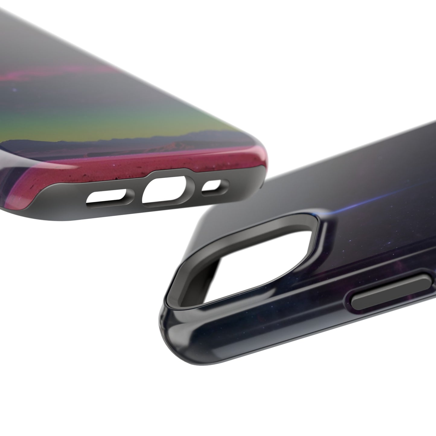 MagSafe Tough iPhone Case - Galactic Synthwave