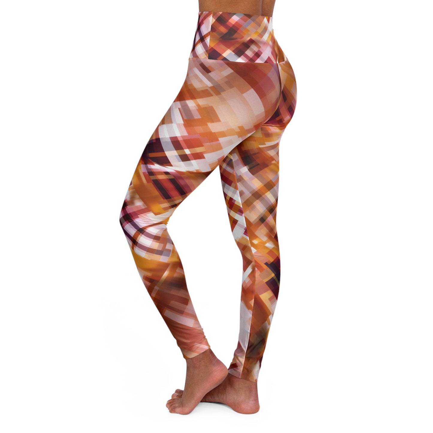 High Waisted Leggings - Artemisia-Tuscania