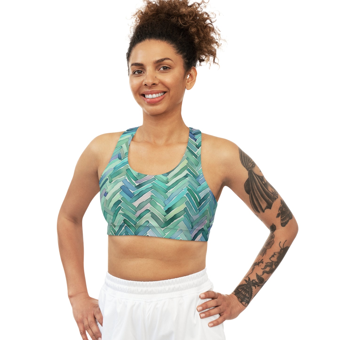 Sports Bra - Piers Orleans Herringbone