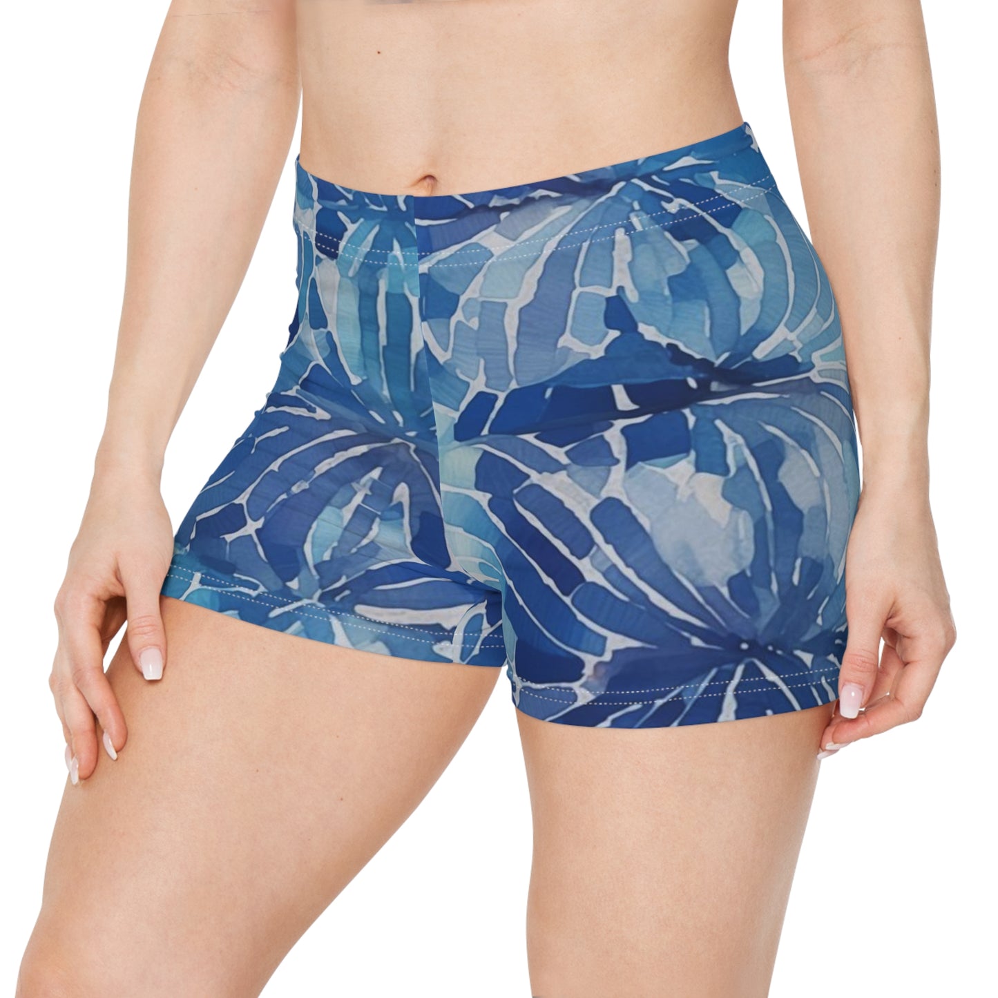 Workout Shorts - Colette Flint Shibori